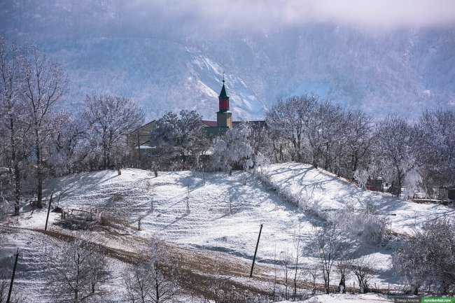 Путешествие по зимней Чечне 2015