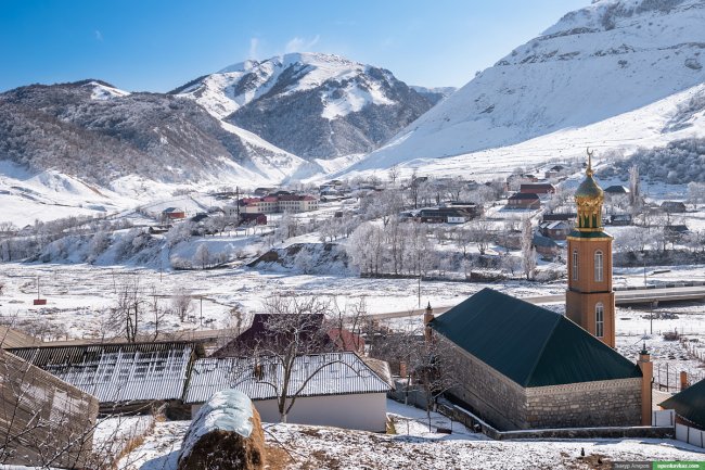 Путешествие по зимней Чечне 2015