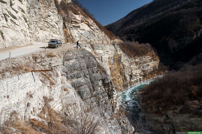 Путешествие по зимней Чечне 2015