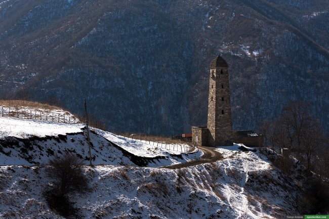 Путешествие по зимней Чечне 2015