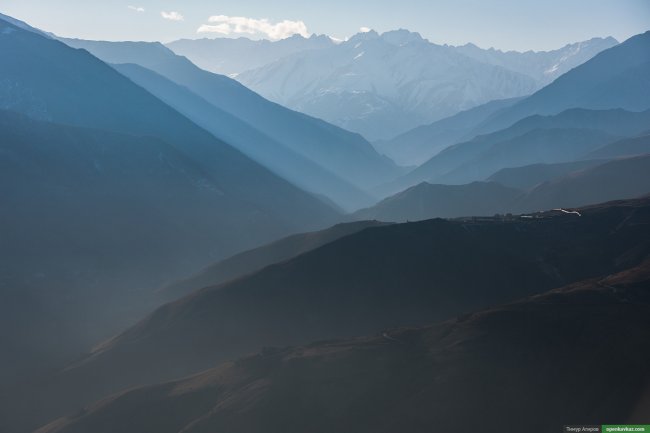 Путешествие по зимней Чечне 2015