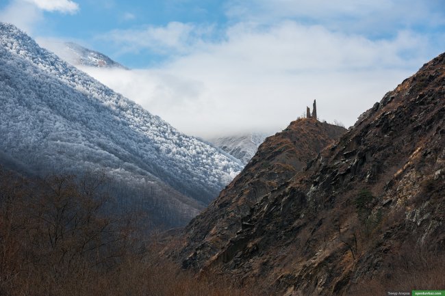 Путешествие по зимней Чечне 2015