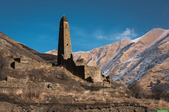 Путешествие по зимней Чечне 2015