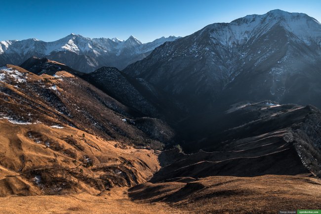 Путешествие по зимней Чечне 2015