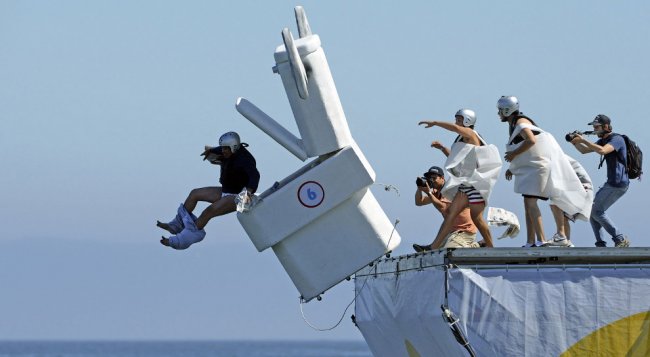 Летающие машины Flugtag