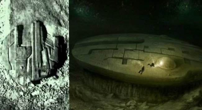 Загадочный объект на дне Балтийского моря