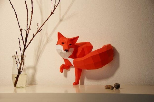 Необычные бумажные 3D скульптуры