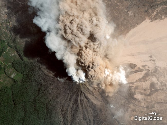 Лучшие спутниковые фотографии 2014 года от DigitalGlobe