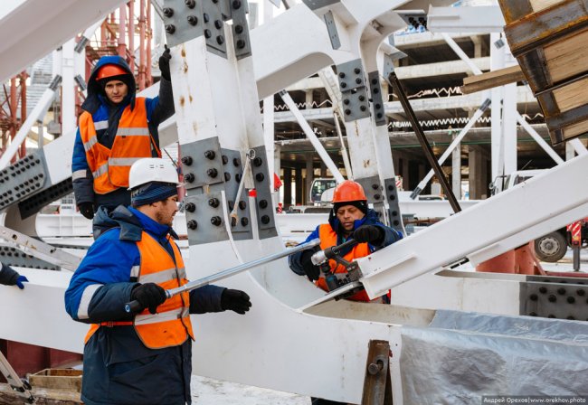 Чемпионат мира по футболу 2018: строительство стадиона в Нижнем Новгороде